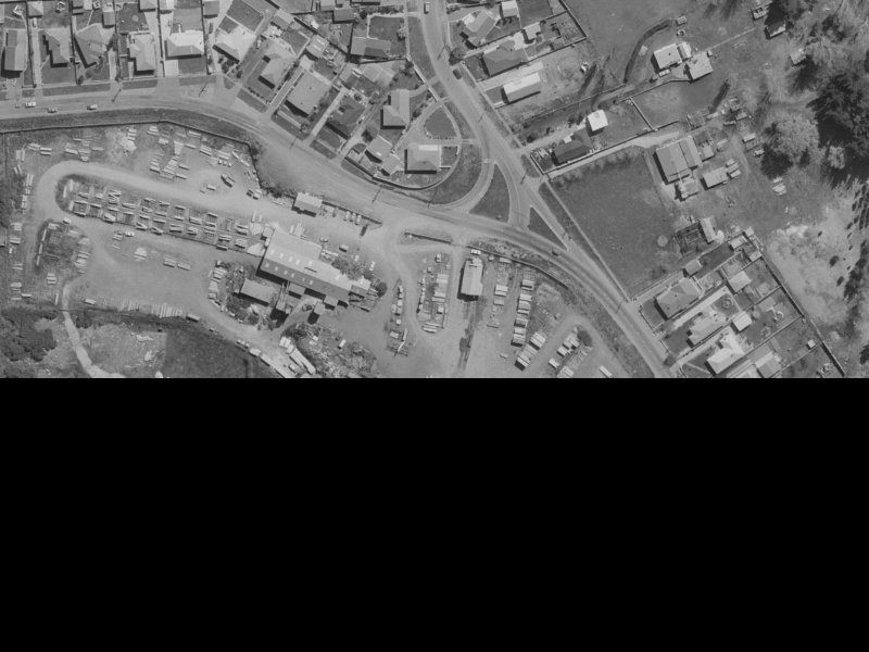 34 Alpine View Lane from the air, 1970-1974