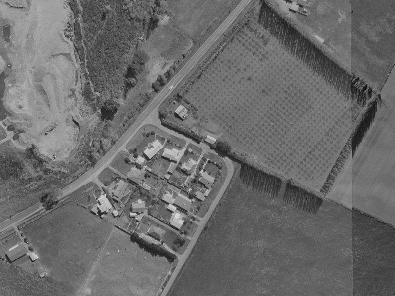 87 Watsons Road from the air, 1970-1974