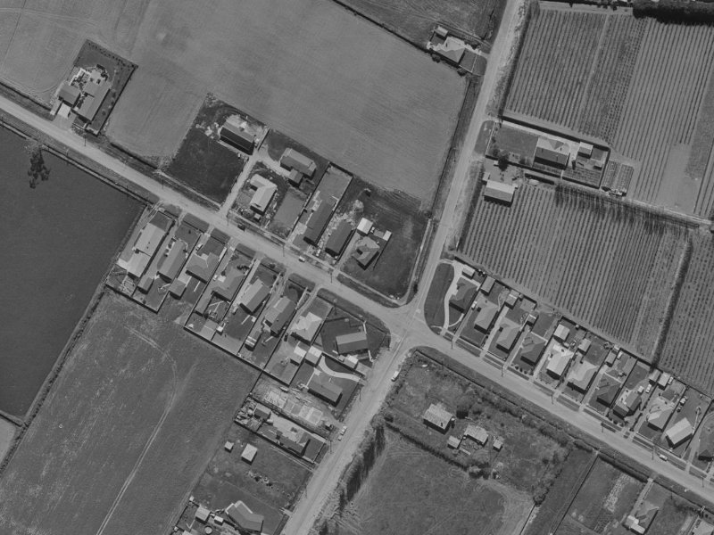 76 Claridges Road from the air, 1970-1974