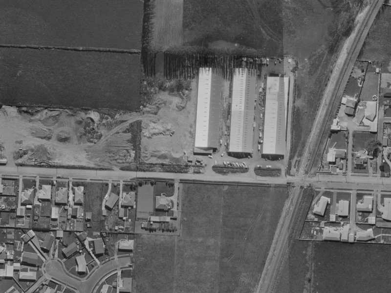 73 Sturrocks Road from the air, 1970-1974