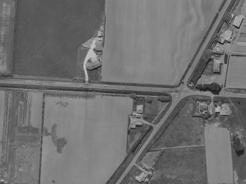 849 Hills Road from the air, 1970-1974