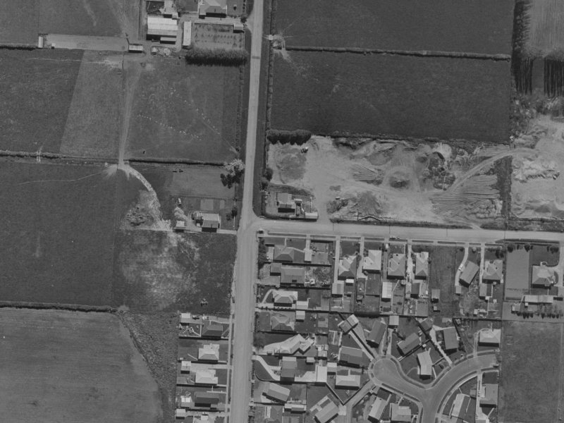 103 Sturrocks Road from the air, 1970-1974