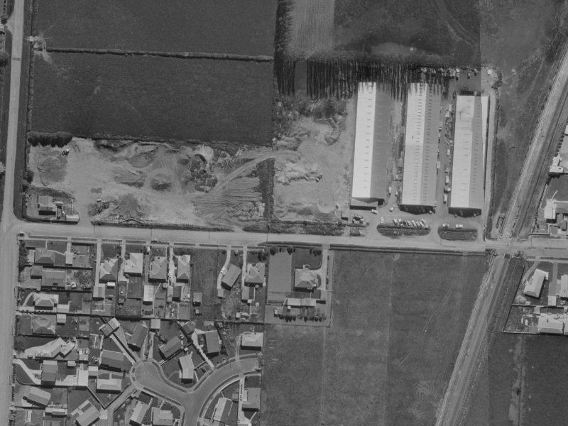 86 Sturrocks Road from the air, 1970-1974