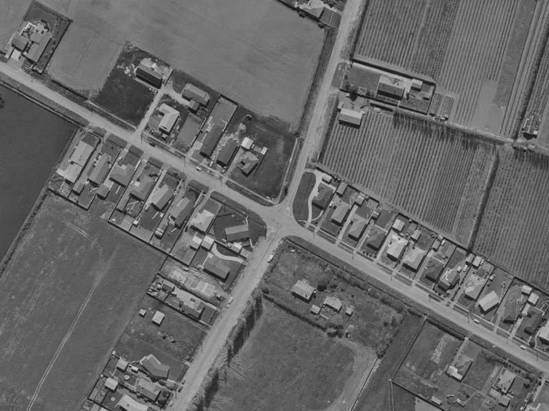 203 Highsted Road from the air, 1970-1974