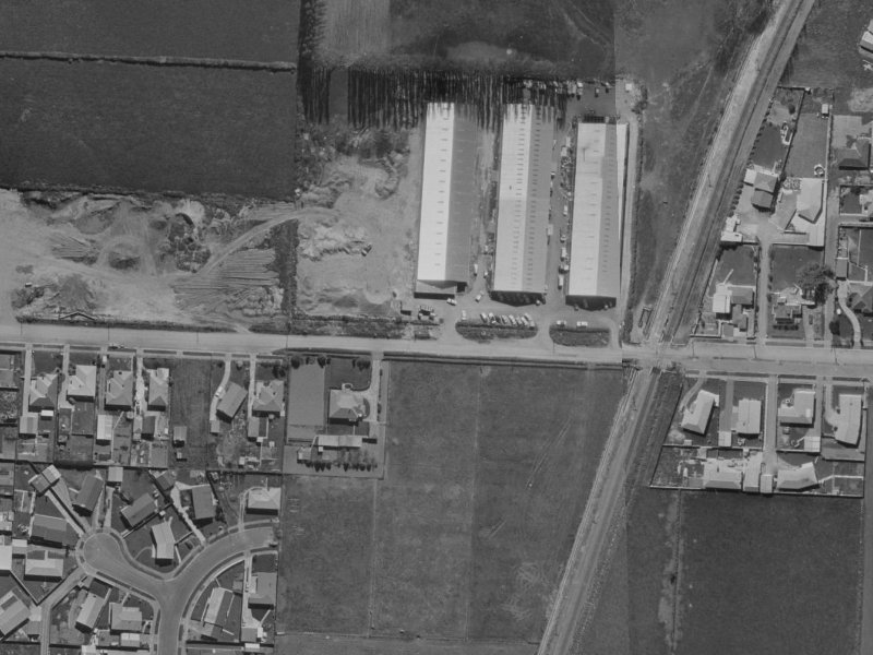 Sturrocks Road from the air, 1970-1974