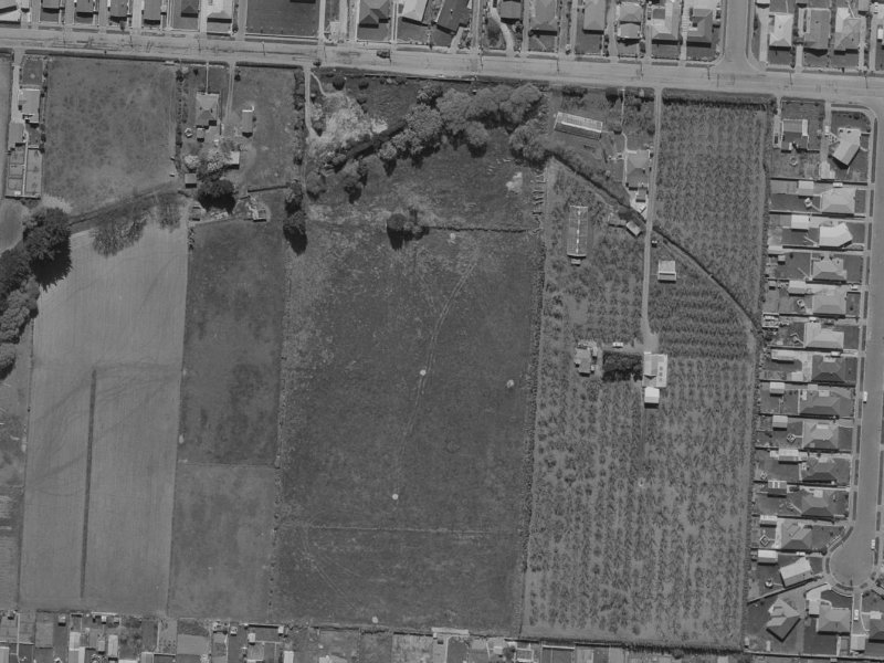 20 Salford Avenue from the air, 1970-1974