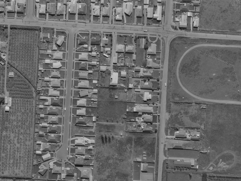 177A Grimseys Road from the air, 1970-1974