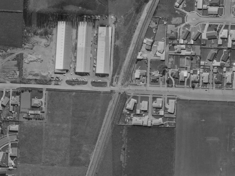 66-68 Sturrocks Road from the air, 1970-1974