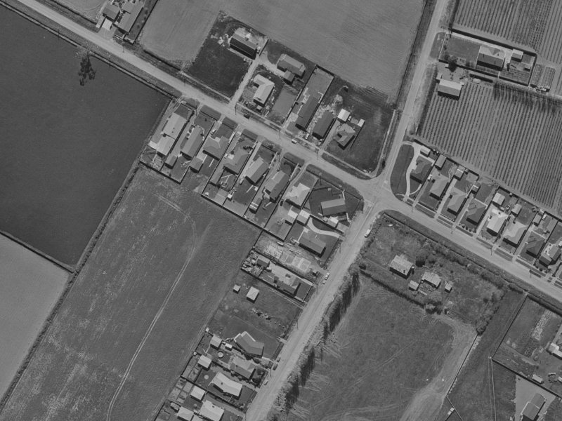Highsted Road from the air, 1970-1974