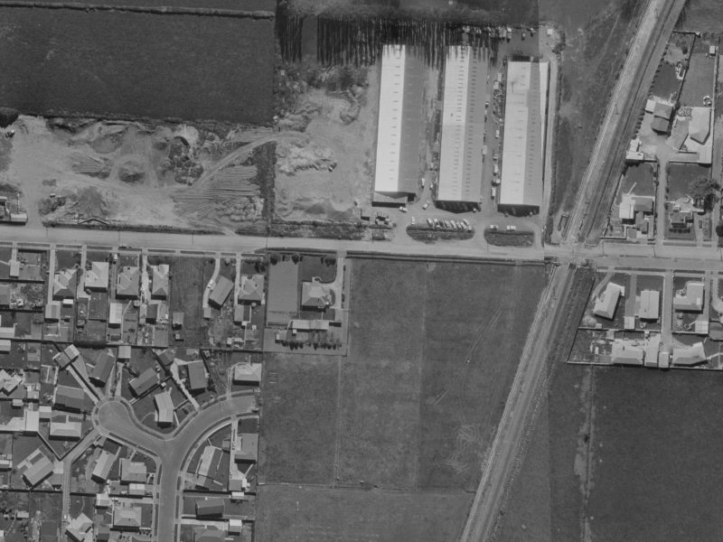 82 Sturrocks Road from the air, 1970-1974