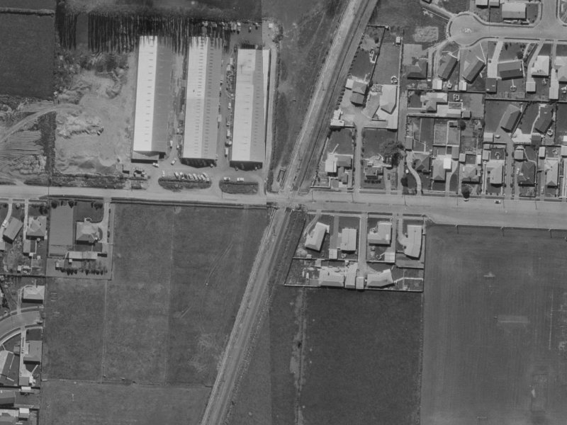 62 Sturrocks Road from the air, 1970-1974