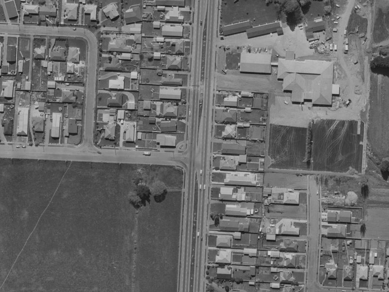 365–367 Main North Road from the air, 1970-1974
