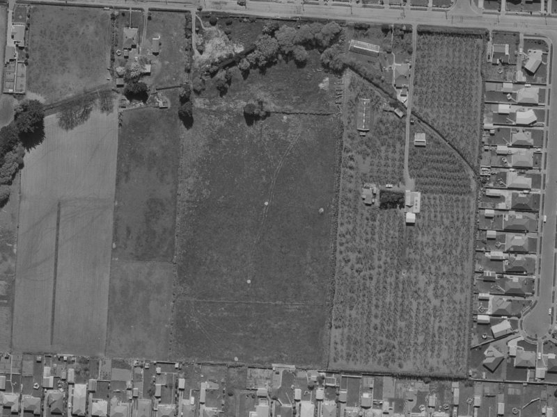 18 Salford Avenue from the air, 1970-1974