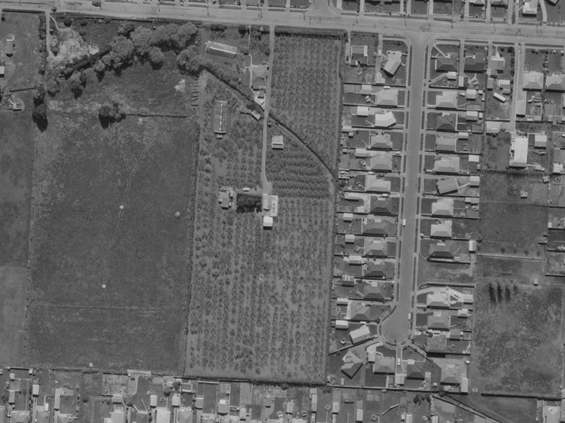23 Cherrywood Place from the air, 1970-1974