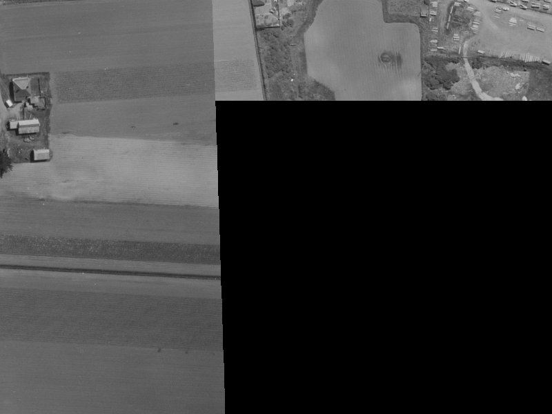 6 Limes Avenue from the air, 1970-1974