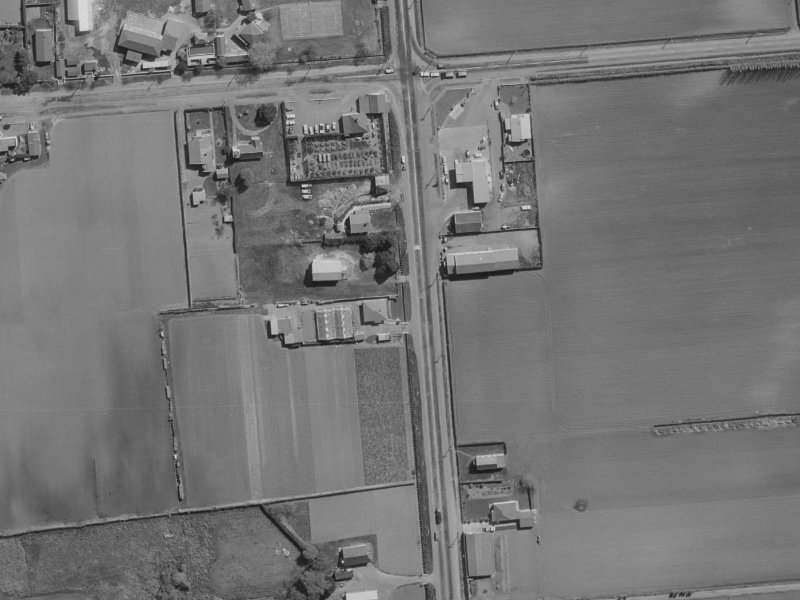 423 Marshland Road from the air, 1970-1974