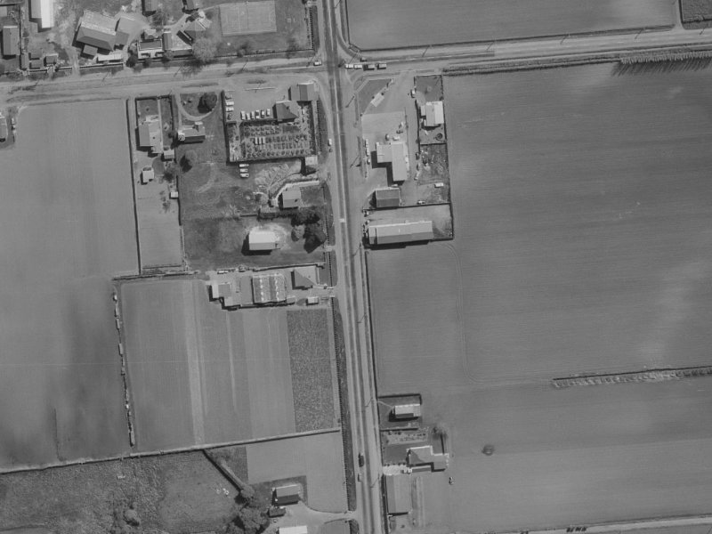 421 Marshland Road from the air, 1970-1974