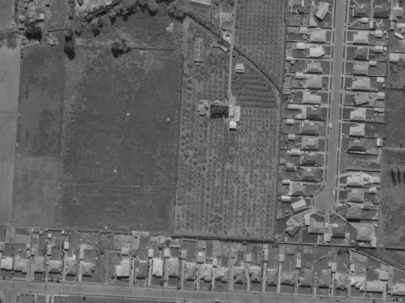 24 Cherrywood Place from the air, 1970-1974