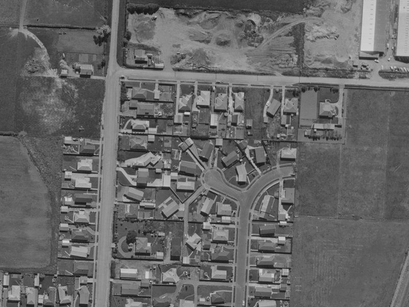 6 Sonia Place from the air, 1970-1974