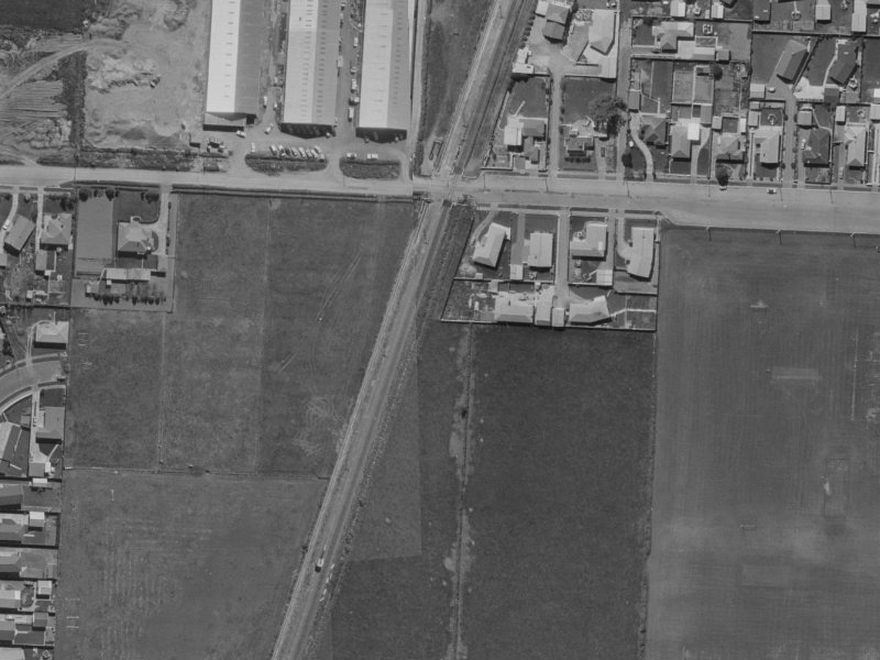 66 Sturrocks Road from the air, 1970-1974