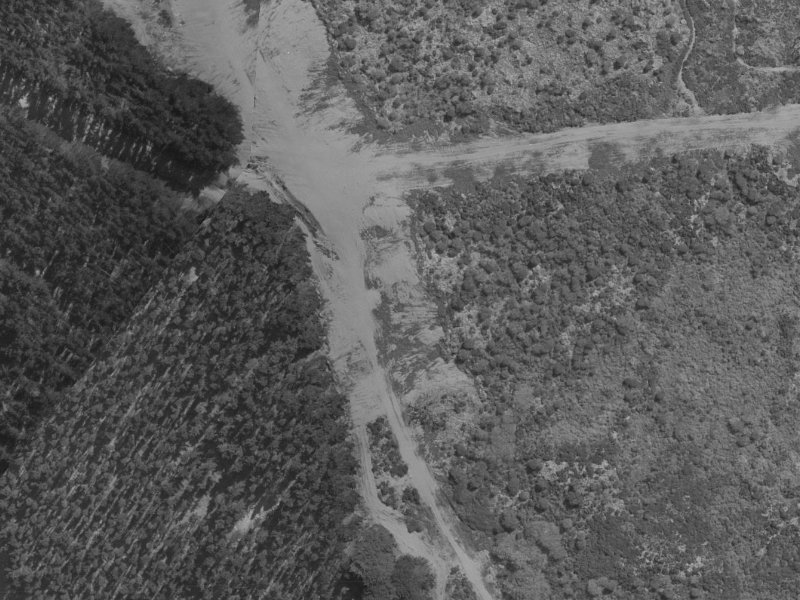 139 Aston Drive from the air, 1970-1974
