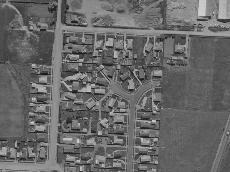 Sonia Place from the air, 1970-1974