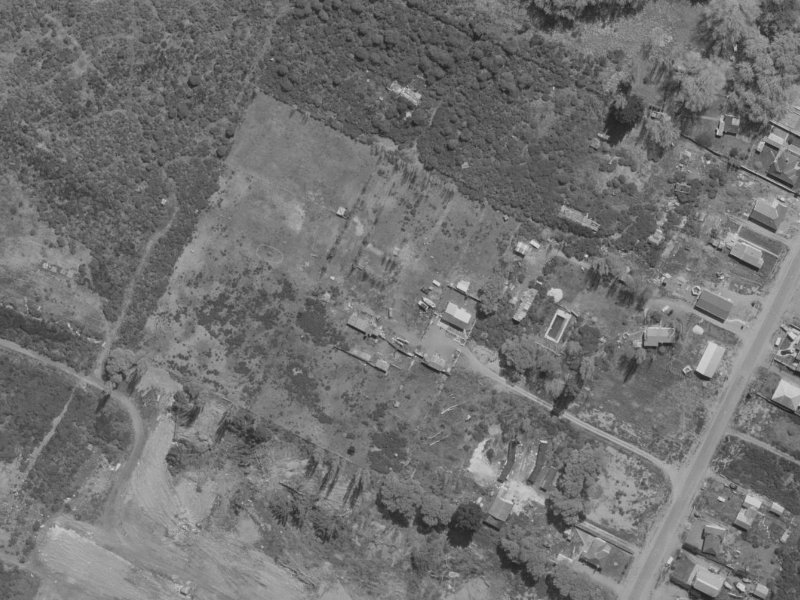 45 Ashwood Street from the air, 1970-1974