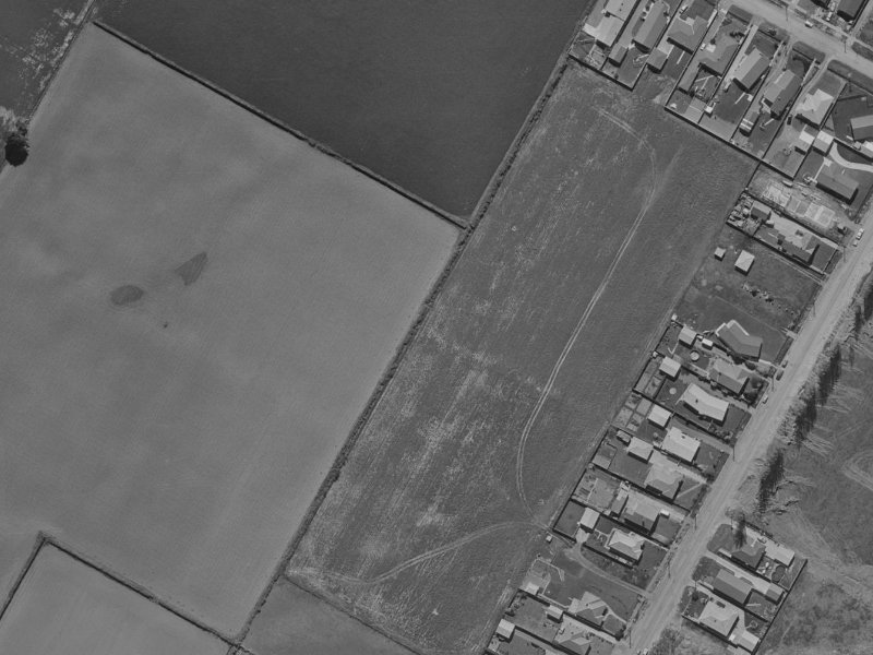 71B Sapphire Street from the air, 1970-1974