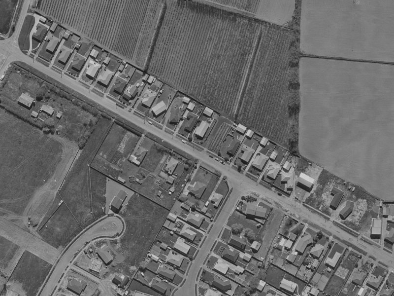 46 Claridges Road from the air, 1970-1974