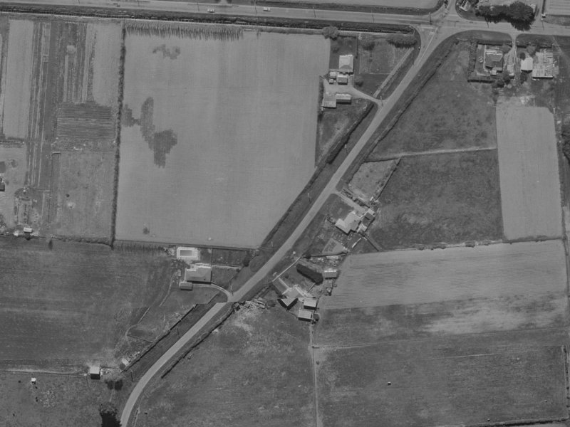 829 Hills Road from the air, 1970-1974