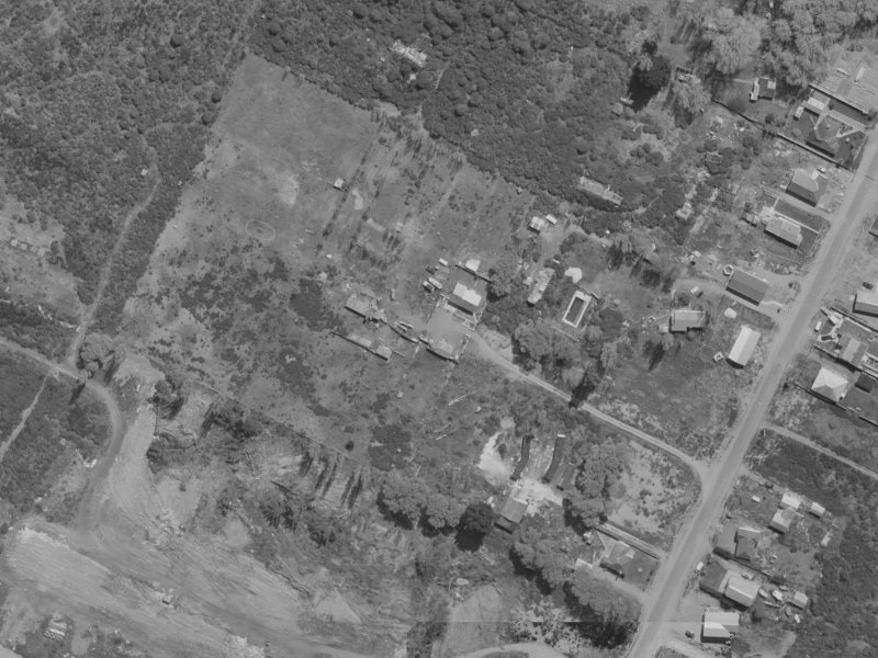 44 Ashwood Street from the air, 1970-1974