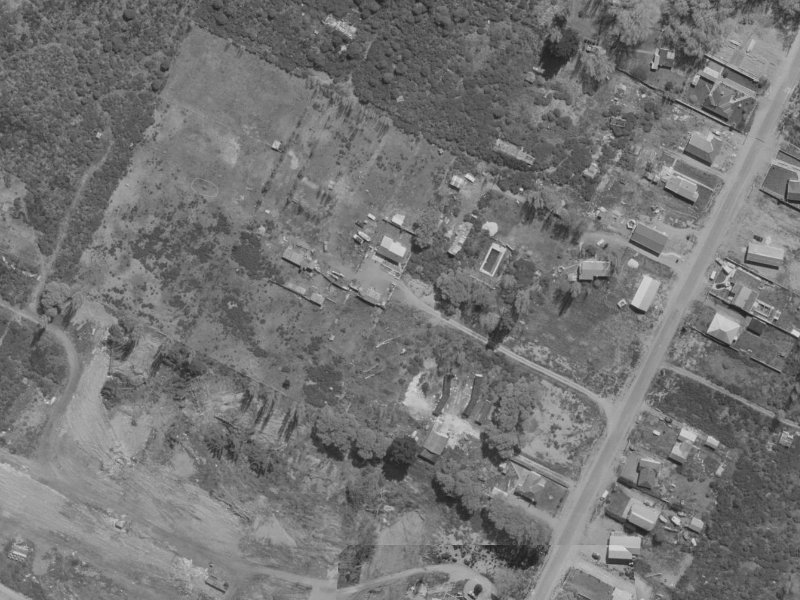 42 Ashwood Street from the air, 1970-1974