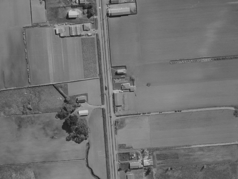 410 Marshland Road from the air, 1970-1974