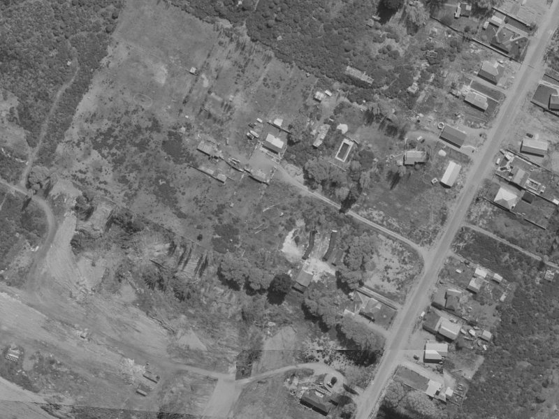 37 Ashwood Street from the air, 1970-1974
