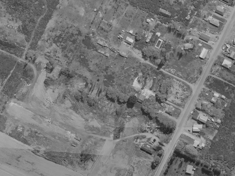 Ashwood Street from the air, 1970-1974