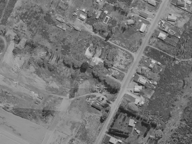 32 Ashwood Street from the air, 1970-1974