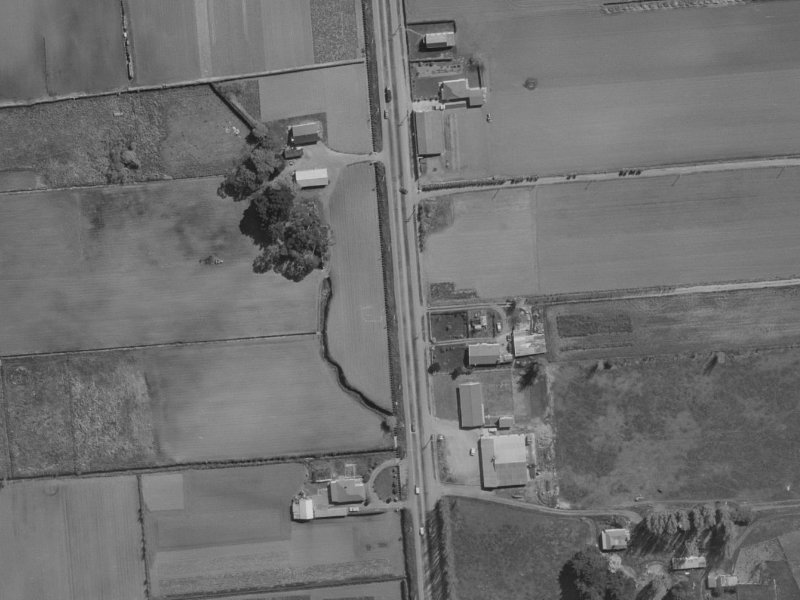 400 Marshland Road from the air, 1970-1974