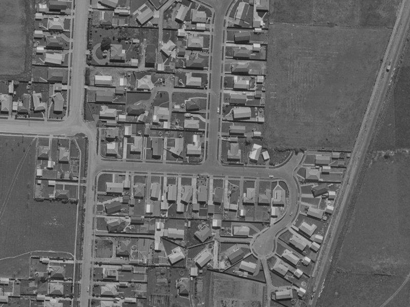 12 Royleen Street from the air, 1970-1974