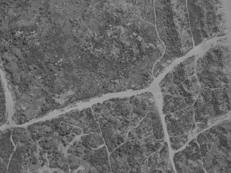 113 Aston Drive from the air, 1970-1974