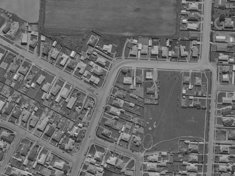 56 Grampian Street from the air, 1970-1974