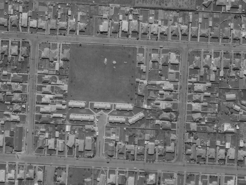 16 Marwick Place from the air, 1970-1974