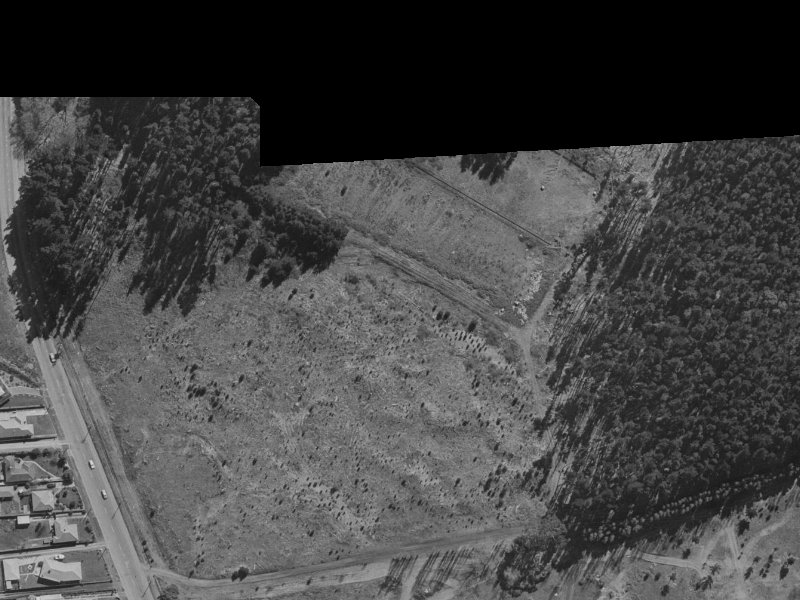 14 Tawa Place from the air, 1970-1974