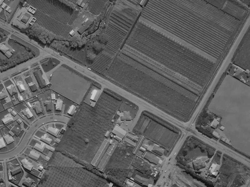 359 Sawyers Arms Road from the air, 1970-1974