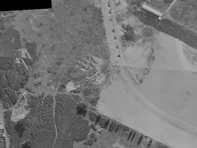 173 Queenspark Drive from the air, 1970-1974