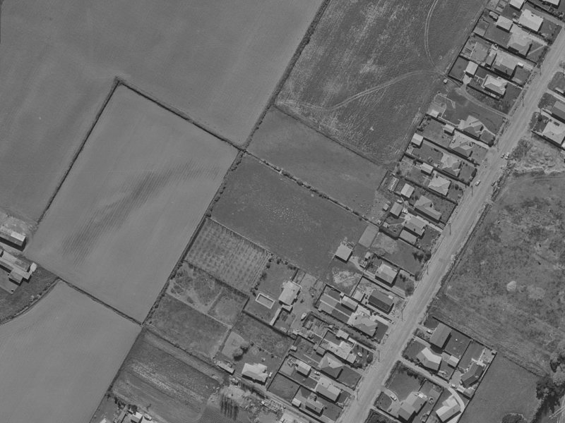 49A Sapphire Street from the air, 1970-1974