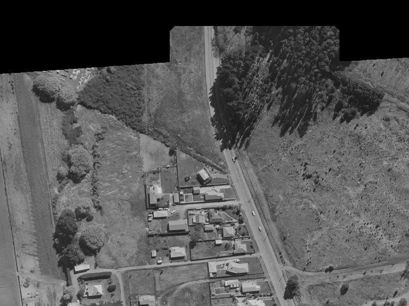 355A Burwood Road from the air, 1970-1974