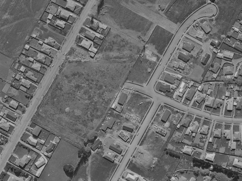 65 Glenmore Avenue from the air, 1970-1974