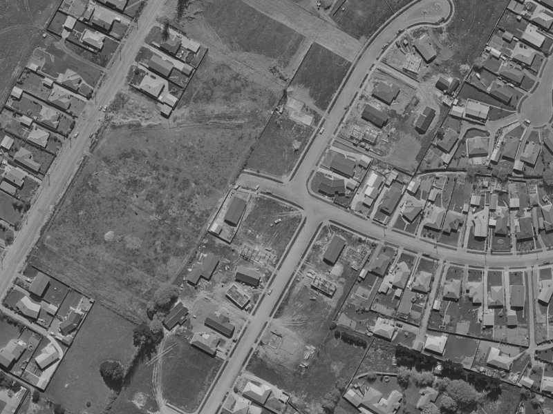 61 Glenmore Avenue from the air, 1970-1974