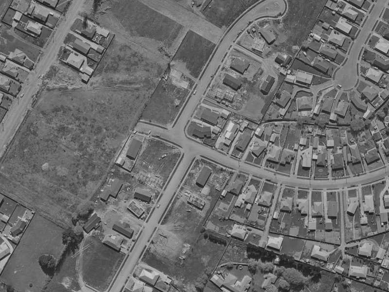 58 Glenmore Avenue from the air, 1970-1974