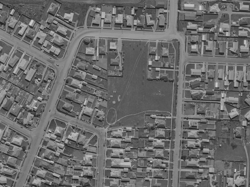 55B Jocelyn Street from the air, 1970-1974